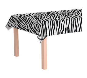 Paper Dreams Zebra Print Tablecloth 274x137cm | per piece