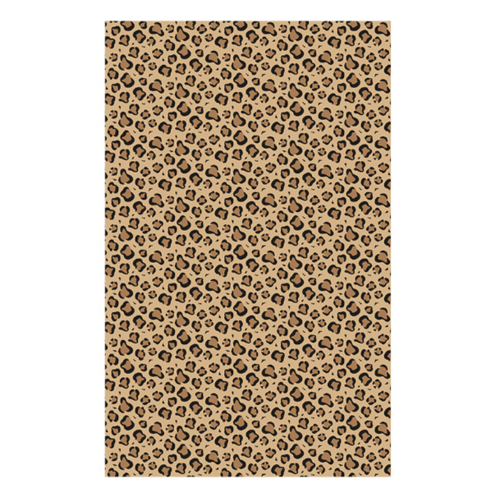Paper Dreams Leopard Print Tablecloth 274x137cm | per piece