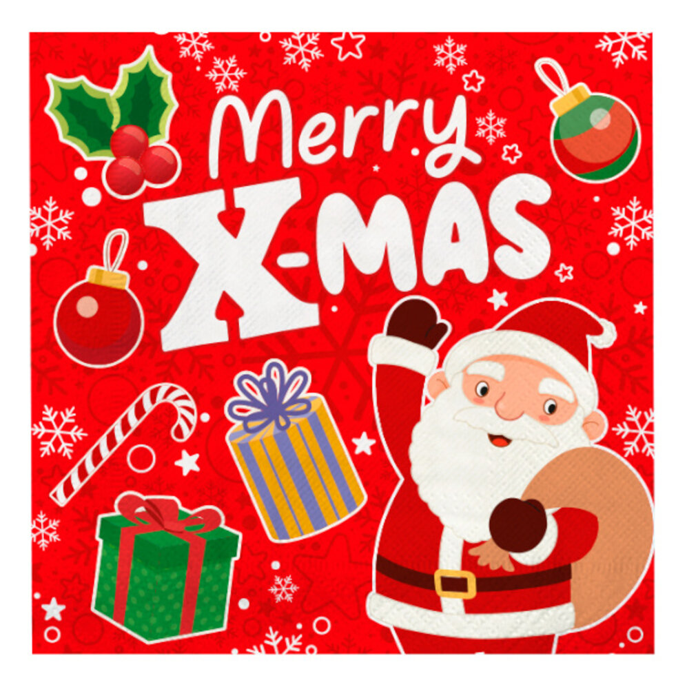 Paper Dreams Christmas Napkins X-Mas 33x33cm | 16 pieces