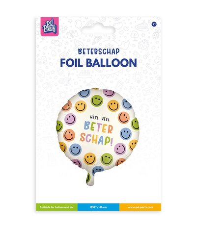 Paper Dreams Ballon à l'hélium « Bon rétablissement » 45 cm dégonflé | à l'unité
