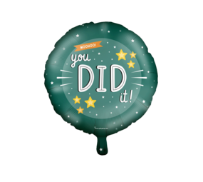 Paper Dreams Ballon à l'hélium « Tu l'as fait ! » 45 cm, vide | à l'unité