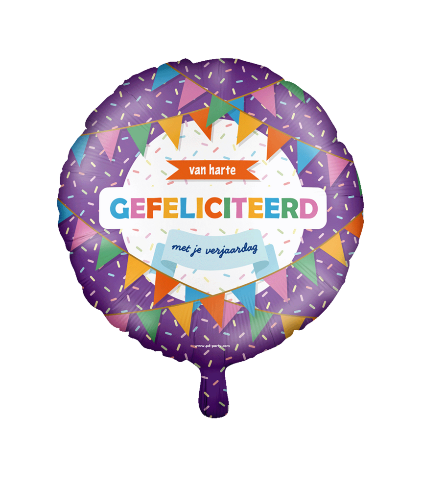 Paper Dreams Glückwunsch-Heliumballon, 45 cm, unaufgeblasen | pro Stück