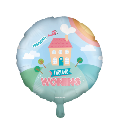 Paper Dreams New Home Helium Balloon 45cm Deflated | per piece Paper Dreams New Home Helium Balloon 45cm Deflated | per piece