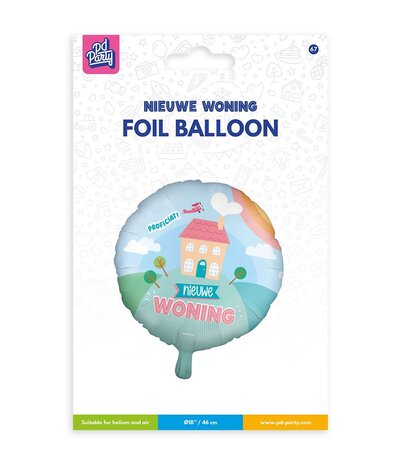 Paper Dreams Heliumballon „Neues Zuhause“, 45 cm, unaufgeblasen | pro Stück Paper Dreams Heliumballon „Neues Zuhause“, 45 cm, unaufgeblasen | pro Stück