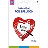 Paper Dreams Heart Helium Ballon 45cm Leeg | per stuk