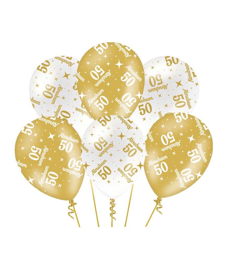 Paper Dreams Abraham 50 Ballons fantaisie 30 cm | 6 pièces