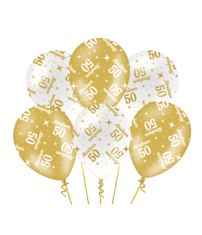 Paper Dreams Abraham 50 Fancy Balloons 30cm | 6 pieces