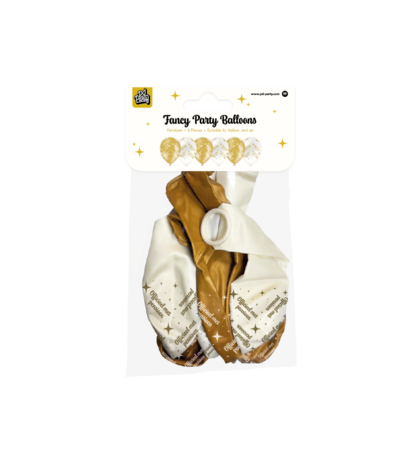 Paper Dreams Ballonnen Pensioen Fancy 30cm | 6 stuks