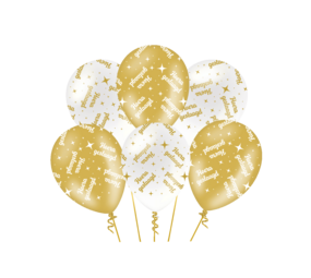 Paper Dreams Ballons fantaisie pour remise de diplômes 30 cm | 6 pièces