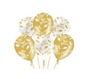 Paper Dreams Ballonnen You Did It Fancy 30cm | 6 stuks