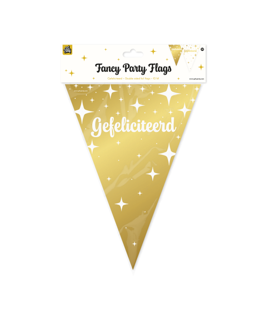 Paper Dreams Slinger Gefeliciteerd Fancy 10 mtr | per stuk