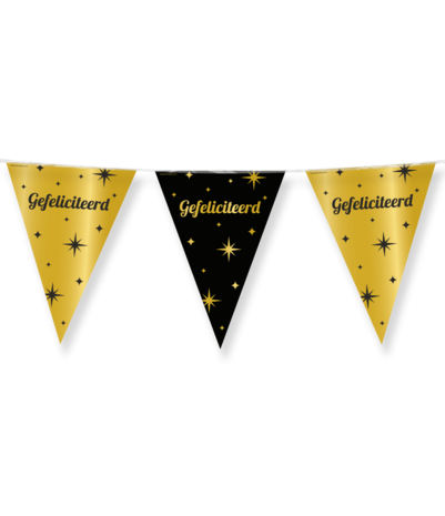 Paper Dreams Flag Garland Congratulations Classy | 10 meters