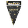 Paper Dreams Vlaggenlijn Slinger Gefeliciteerd Classy | 10 meter Paper Dreams Vlaggenlijn Slinger Gefeliciteerd Classy | 10 meter