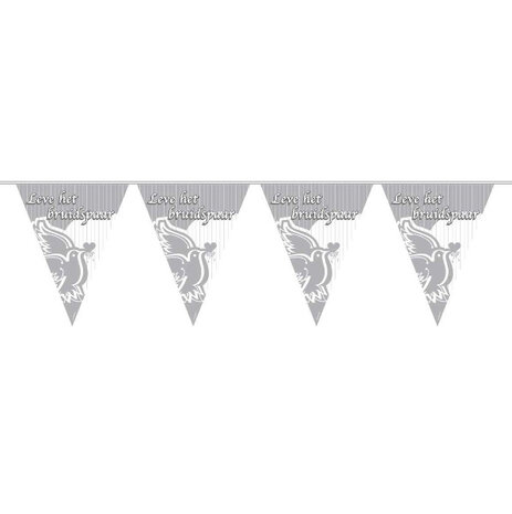 Folat Long Live the Bride and Groom Garland 10 m | per piece