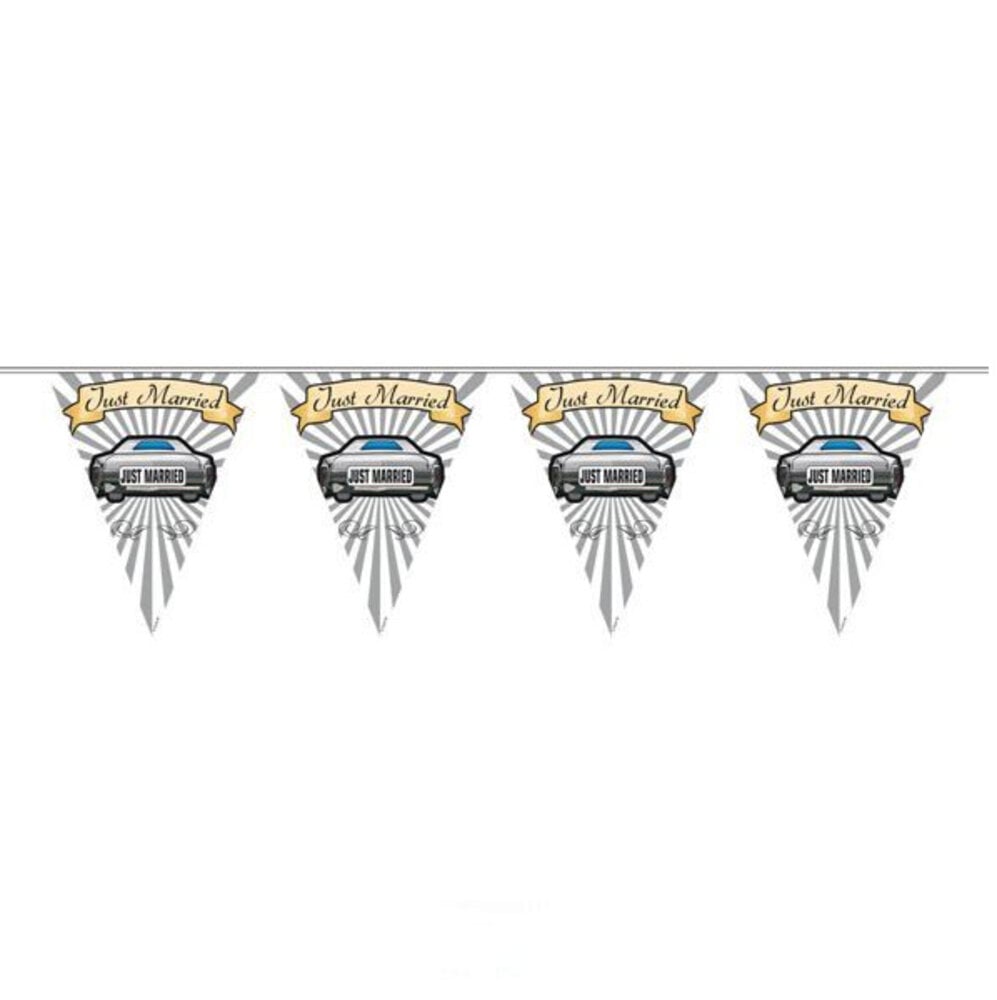 Folat Garland Just Married Auto 10 mtr | per piece