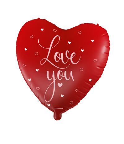 Paper Dreams Love You Balloon 45cm Deflated | per piece Paper Dreams Love You Balloon 45cm Deflated | per piece
