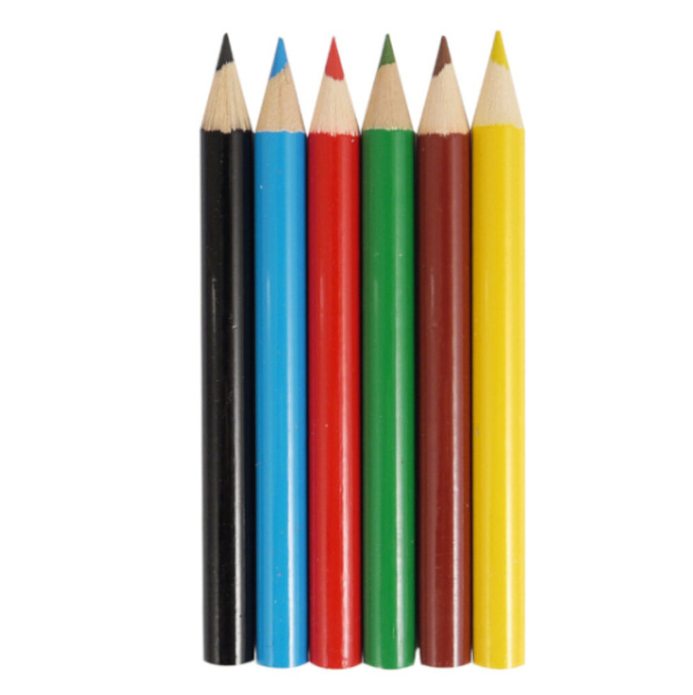 Henbrandt Kleurpotloden 9cm | 12 doosjes