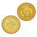 Unique Party Piraten Munten 3cm | 30 stuks