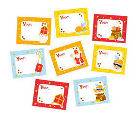 Paper Dreams Sinterklaas Name Stickers | 50 pieces