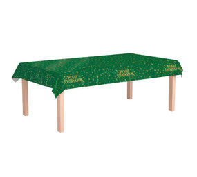 Paper Dreams Christmas Tablecloth Green 274x137cm | per piece