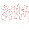 Paper Dreams Decoratie Swirls Rosegoud 70cm | 12 stuks