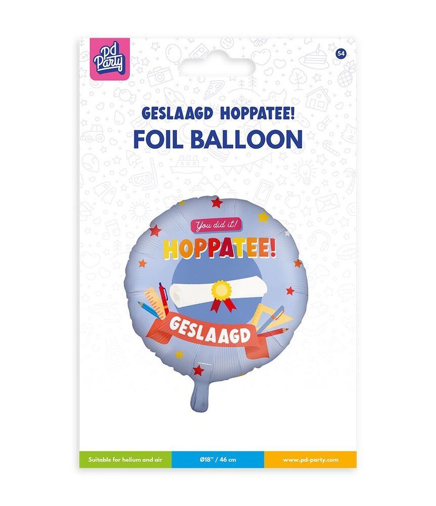 Paper Dreams Geslaagd Helium Ballon 45cm Leeg | per stuk Paper Dreams Geslaagd Helium Ballon 45cm Leeg | per stuk