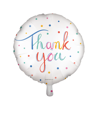 Paper Dreams Thank You Helium Ballon 45cm Leeg | per stuk Paper Dreams Thank You Helium Ballon 45cm Leeg | per stuk