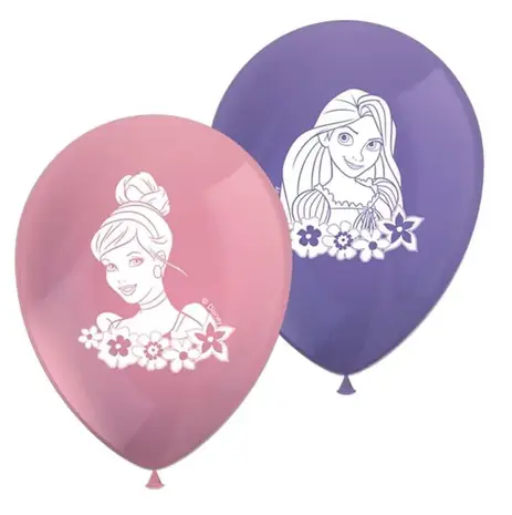 Godan Prinzessinnen-Luftballons 28 cm | 8 Stück