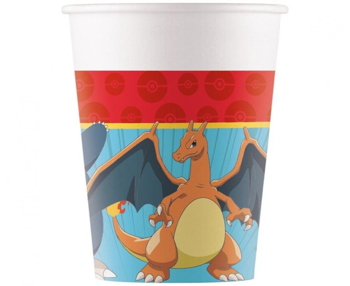 Procos Party Gobelets Pokémon 200 ml | 8 pièces
