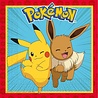 Procos Party Pokemon Napkins 33x33cm | 20 pieces