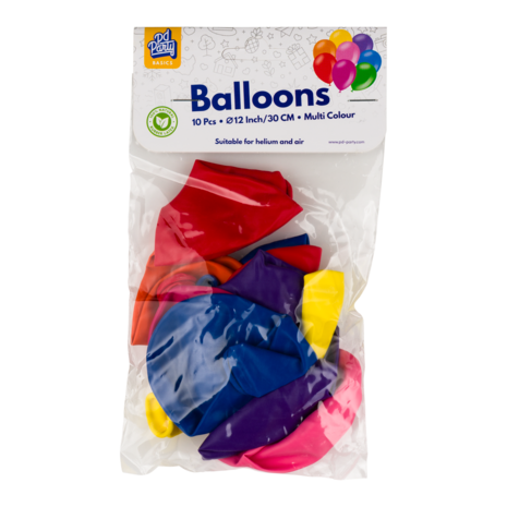 Paper Dreams Ballons de couleurs assorties de 30 cm