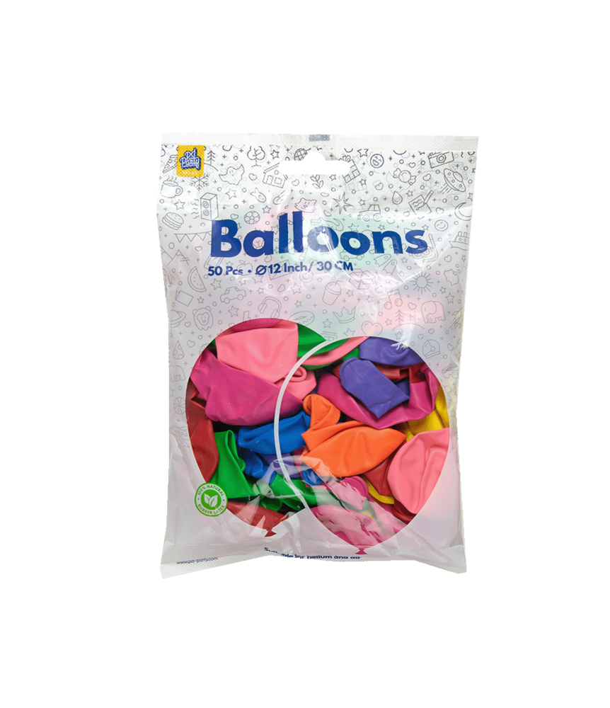 Paper Dreams Ballons de couleurs assorties de 30 cm