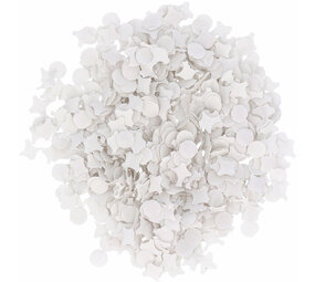 Folat Witte Confetti Papier 100gr | per stuk