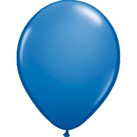 Folat Donkerblauwe Metallic ballonnen 30cm | 10 stuks