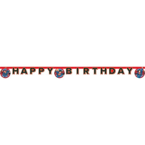 Procos Party Superman Letterslinger Krypton 2mtr | per stuk