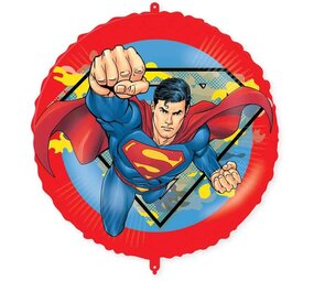 Procos Party Superman Helium Ballon Krypton 46cm Leeg | per stuk