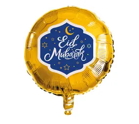 Boland Eid Mubarak Helium Ballon 45cm Leeg | per stuk
