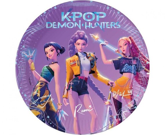 Procos Party Panneaux K-Pop Chasseurs de Démons 23 cm | 8 pièces