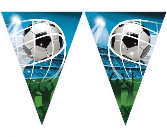 Procos Party Guirlande de fanions Soccerfans Football 2,3 mètres | à l'unité