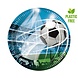 Procos Party Voetbal Borden Soccerfans 20cm | 8 stuks
