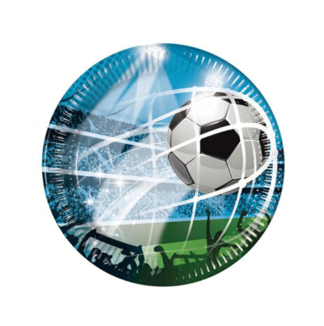 Procos Party Football Signs Soccer Fans 20cm | 8 pieces