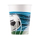 Procos Party Fußballbecher für Fans, 200 ml | 8 Stück