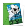 Procos Party Invitations de football pour les fans de soccer 14x10cm | 6 pièces Procos Party Invitations de football pour les fans de soccer 14x10cm | 6 pièces