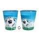 Procos Party Gobelets à friandises sur le thème du football pour les fans de foot 250 ml | 4 pièces
