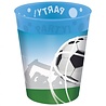 Procos Party Gobelets à friandises sur le thème du football pour les fans de foot 250 ml | 4 pièces Procos Party Gobelets à friandises sur le thème du football pour les fans de foot 250 ml | 4 pièces