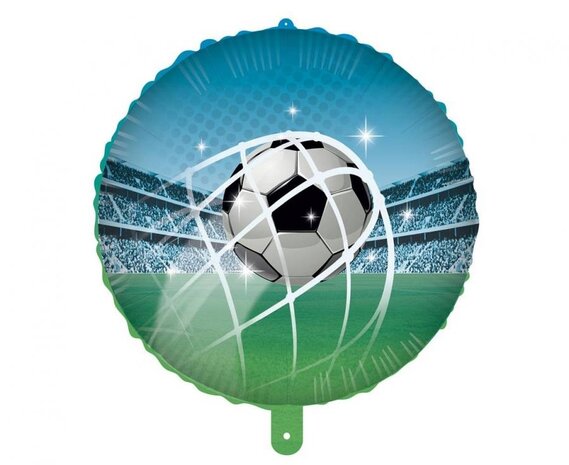 Procos Party Football Helium Balloon Soccer Fans Deflated 45cm | per piece