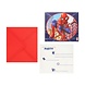 Procos Party Spiderman uitnodigingen Crime Fighter | 6 stuks