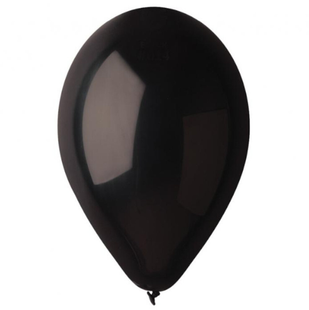 Gemar Zwarte Ballonnen 28cm | 100 stuks