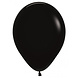 Sempertex Zwarte Ballonnen 30cm | 50 stuks