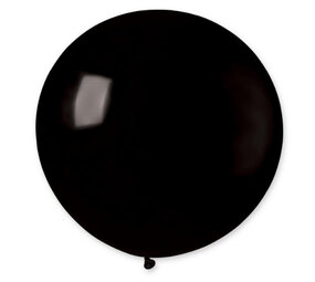 Gemar Ballons noirs 80 cm | 10 pièces